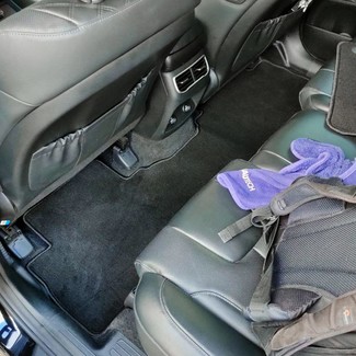 Ворсовые коврики на Hyundai Santa Fe IV рестайлинг 2020 - 2025 в Брянске