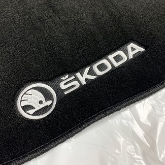 Ворсовые коврики на Skoda Kodiaq II 2023 - 2025 в Брянске