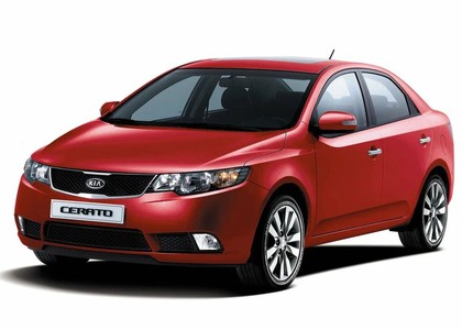 Ворсовые коврики на KIA Cerato II 2009 - 2013 в Брянске