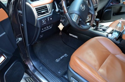 Ворсовые коврики на Lexus GX 460 2009 - 2023 в Брянске