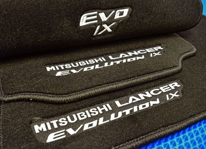 Ворсовые коврики на Mitsubishi Lancer Evolution IX 2005 - 2007 в Брянске