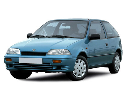 Ворсовые коврики на Suzuki Swift II Европа 1989 - 2004 в Брянске