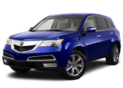 Ворсовые коврики на Acura MDX II 2006 - 2013 в Брянске