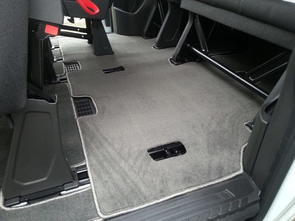 Ворсовые коврики на Ford Transit Custom 2012 - 2023 в Брянске