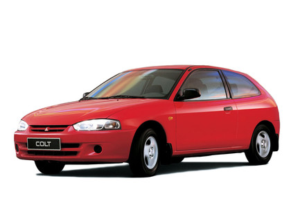 Ворсовые коврики на Mitsubishi Colt V 1996 - 2003 в Брянске