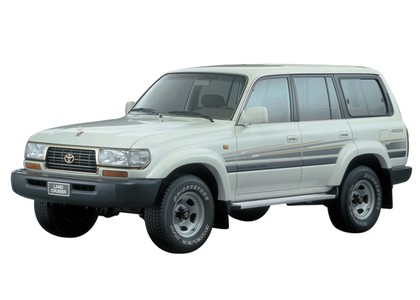 Ворсовые коврики на Toyota Land Cruiser 80 1990 - 1997 в Брянске