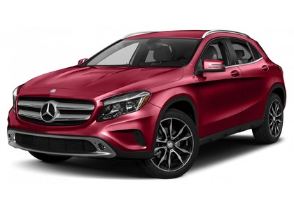 Ворсовые коврики на Mercedes GLA (X156) 2014 - 2020 в Брянске