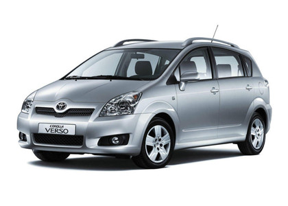 Ворсовые коврики на Toyota Corolla Verso 2004 - 2010 в Брянске