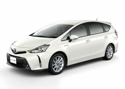 Ворсовые коврики на Toyota Prius Alpha 2011 - 2021 в Брянске