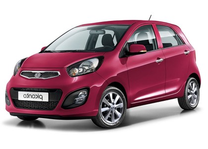 Ворсовые коврики на KIA Picanto II 2011 - 2017 в Брянске
