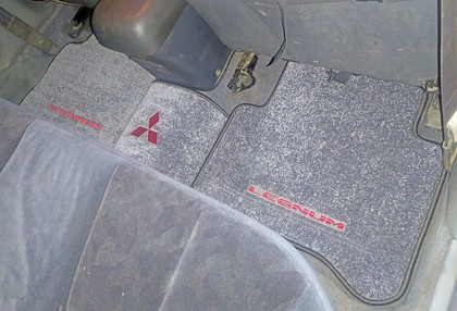 Ворсовые коврики на Mitsubishi Galant VIII 1996 - 2005 в Брянске