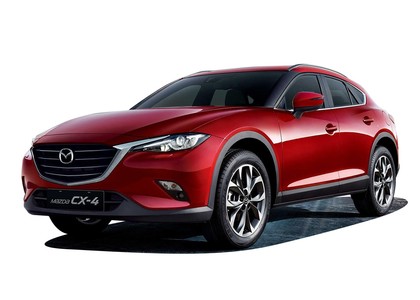 Ворсовые коврики на Mazda CX4 2016 - 2025 в Брянске