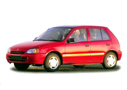 Ворсовые коврики на Toyota Starlet (P90) 1995 - 1999 в Брянске
