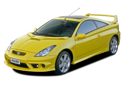 Ворсовые коврики на Toyota Celica (T23) 1999 - 2006 в Брянске