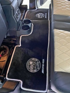 Ворсовые коврики на Mercedes G (W463) рестайлинг 2001 - 2018 в Брянске