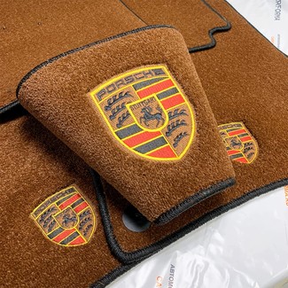 Ворсовые коврики на Porsche Cayenne III 2017 - 2025 в Брянске
