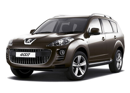 Ворсовые коврики на Peugeot 4007 2007 - 2012 в Брянске