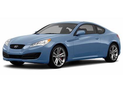 Ворсовые коврики на Hyundai Genesis Coupe I 2008 - 2014 в Брянске