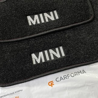Ворсовые коврики на Mini Cooper Hatch (F55/F56) 2013 - 2025 в Брянске