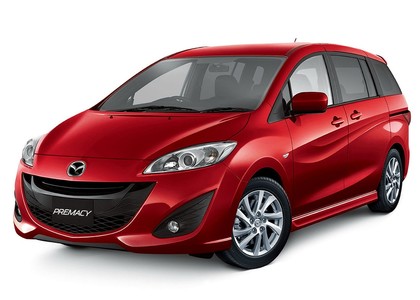 Ворсовые коврики на Mazda Premacy III 2010 - 2018 в Брянске