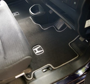 Ворсовые коврики на Honda Zest 2006 - 2012 в Брянске