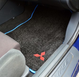 Ворсовые коврики на Mitsubishi Eclipse IV 2005 - 2011 в Брянске