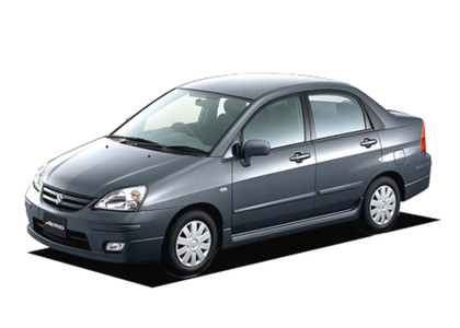 Ворсовые коврики на Suzuki Aerio I рестайлинг 2004 - 2008 в Брянске
