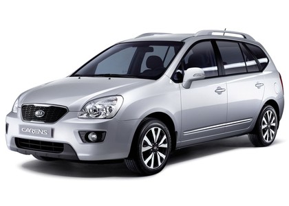 Ворсовые коврики на KIA Carens II 2006 - 2012 в Брянске