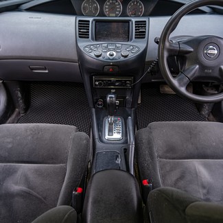 Ворсовые коврики на Nissan Primera (P12) 2001 - 2008 в Брянске