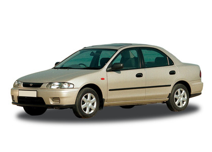 Ворсовые коврики на Mazda 323 1994 - 2000 в Брянске