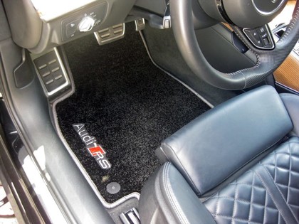 Ворсовые коврики на Audi S6 (C7) 2012 - 2018 в Брянске