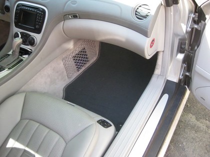 Ворсовые коврики на Mercedes SL (R230) 2001 - 2011 в Брянске
