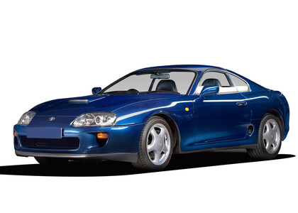 Ворсовые коврики на Toyota Supra (A80) 1993 - 2002 в Брянске