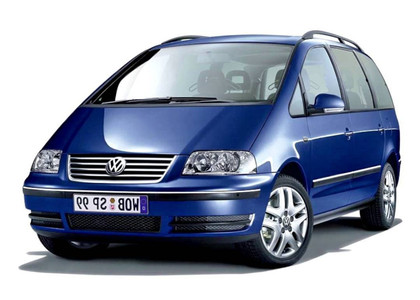 Ворсовые коврики на Volkswagen Sharan I 1995 - 2010 в Брянске