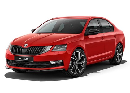 Ворсовые коврики на Skoda Octavia A7 2013 - 2020 в Брянске
