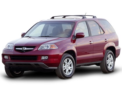 Ворсовые коврики на Acura MDX I 2000 - 2006 в Брянске