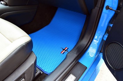 Ворсовые коврики на Ford Mustang VI 2013 - 2023 в Брянске