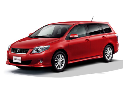 Ворсовые коврики на Toyota Corolla Fielder (E14) 2006 - 2012 в Брянске