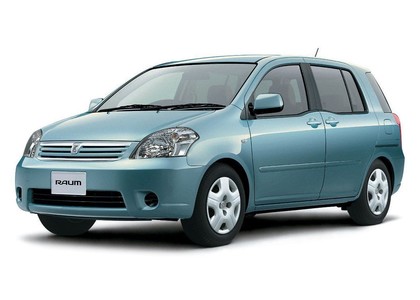 Ворсовые коврики на Toyota Raum II 2003 - 2011 в Брянске