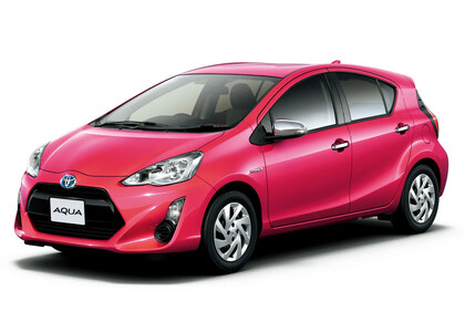 Ворсовые коврики на Toyota Aqua (P10) 2011 - 2021 в Брянске