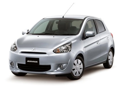 Ворсовые коврики на Mitsubishi Mirage VI 2012 - 2025 в Брянске