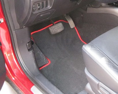 Ворсовые коврики на Mitsubishi Outlander XL 2005 - 2013 в Брянске
