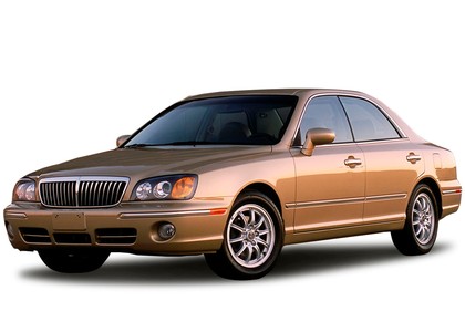 Ворсовые коврики на Hyundai XG 1998 - 2005 в Брянске