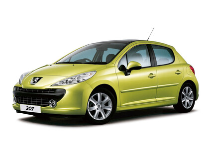 Ворсовые коврики на Peugeot 207 2006 - 2012 в Брянске