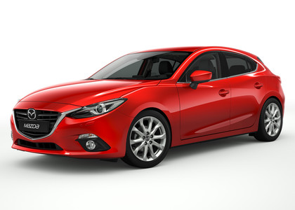 Ворсовые коврики на Mazda Axela III 2013 - 2019 в Брянске