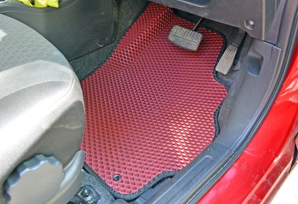 Ворсовые коврики на Mitsubishi Mirage VI 2012 - 2025 в Брянске