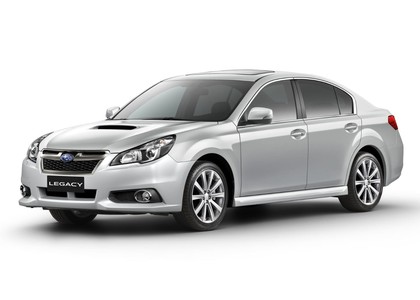 Ворсовые коврики на Subaru Legacy V 2009 - 2015 в Брянске