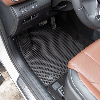 Ворсовые коврики на Hyundai Santa Fe IV рестайлинг 2020 - 2025 в Брянске