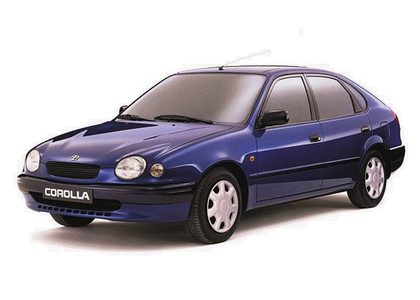 Ворсовые коврики на Toyota Corolla (E11) 1997 - 2001 в Брянске
