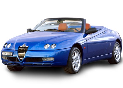 Ворсовые коврики на Alfa Romeo Spider (916) 1995 - 2005 в Брянске